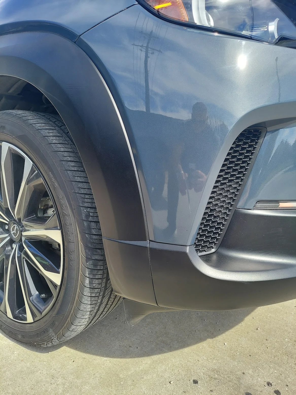 Vehicle after repair