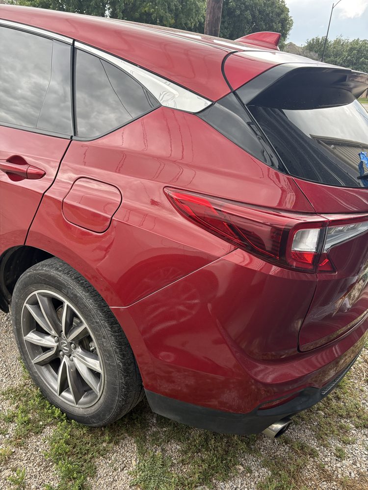Vehicle after repair