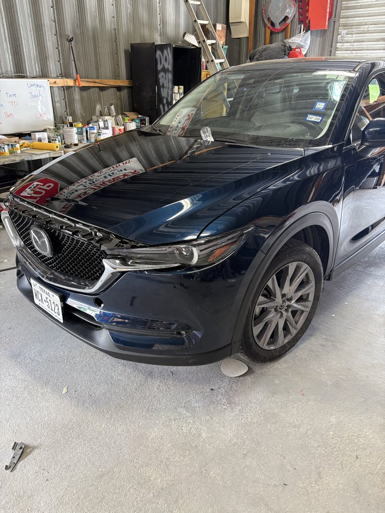 Vehicle after repair