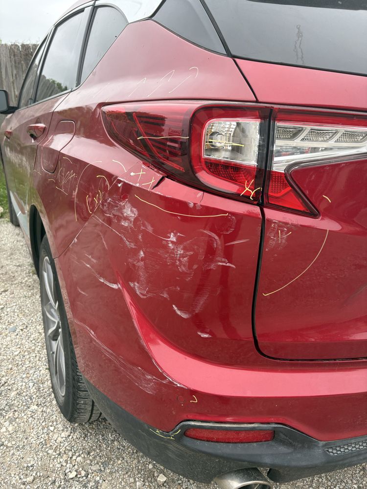 Vehicle before repair