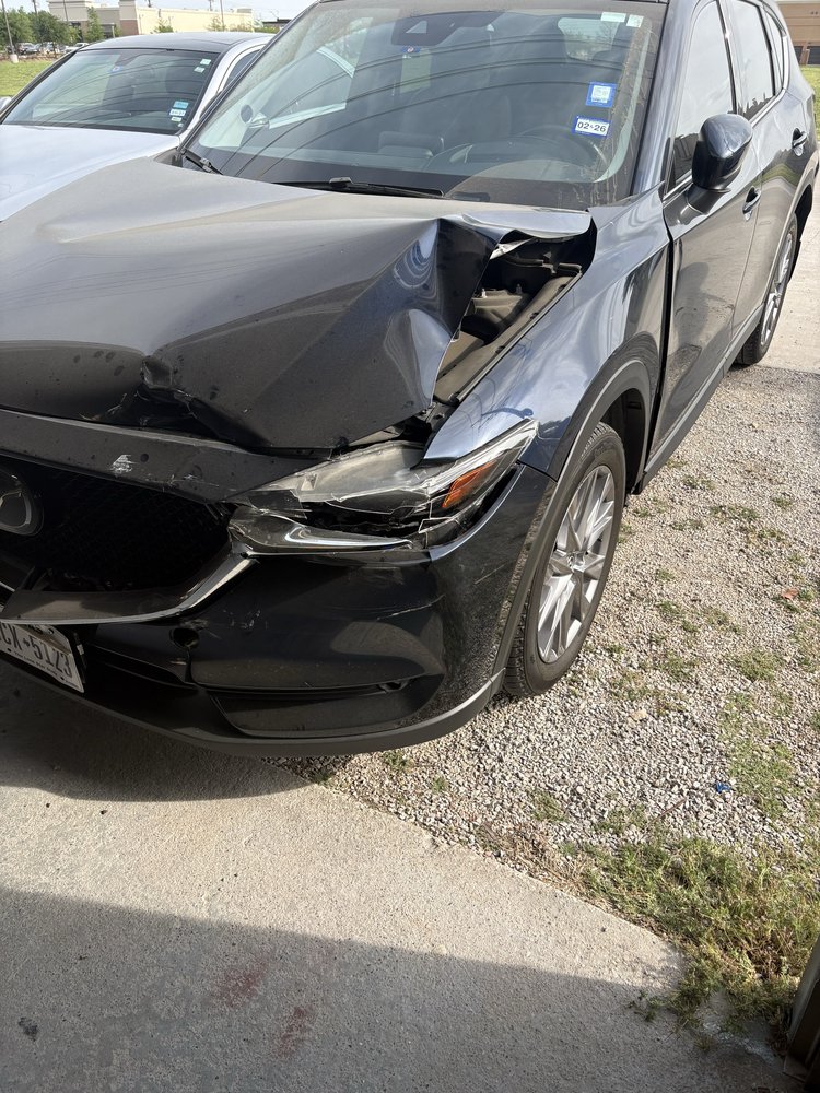 Vehicle before repair